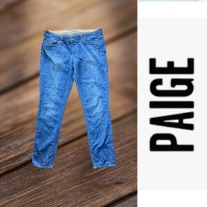 SALE Paige Skyline ankle peg jeans